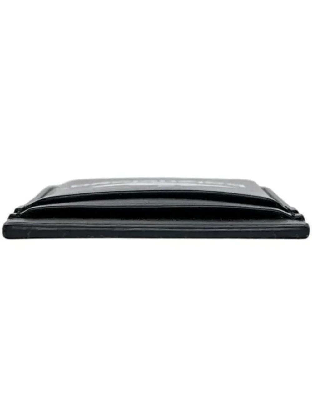 Balenciaga Card Holder Magsafe Black Magnet Leather Case